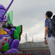 Illustration for article titled Up Close With The Latest Giant Evangelion Statue